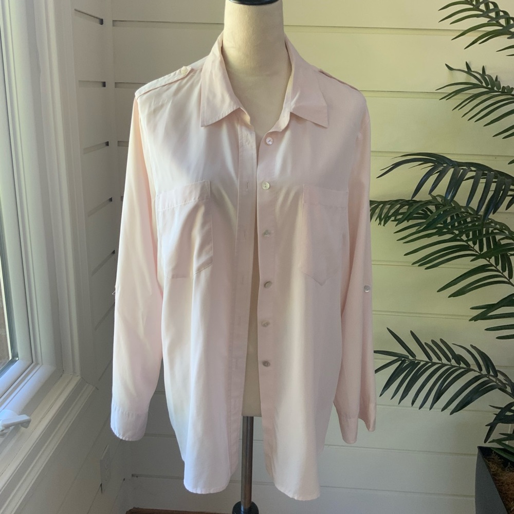 Chico’s Plus Sized Silky Shirt.  Size 3 (16)
